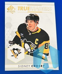 2022-23 SP Authentic True Leaders #TL-7 Sidney Crosby Pittsburgh Penguins